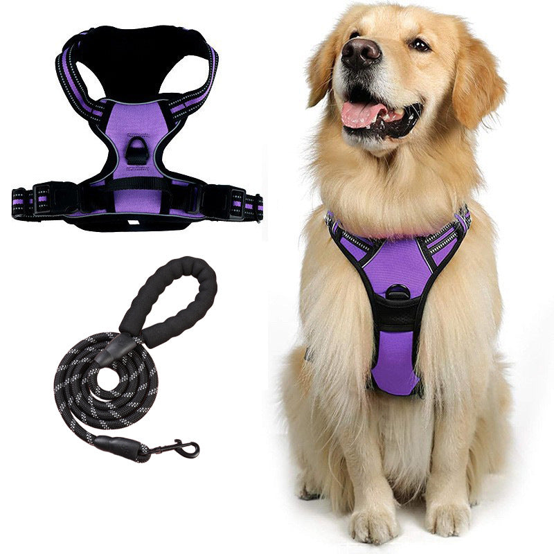 The Vibe No-Pull Harness™ – Reflective Adjustable Dog Vest Harness