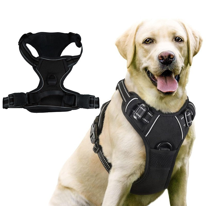 The Vibe No-Pull Harness™ – Reflective Adjustable Dog Vest Harness