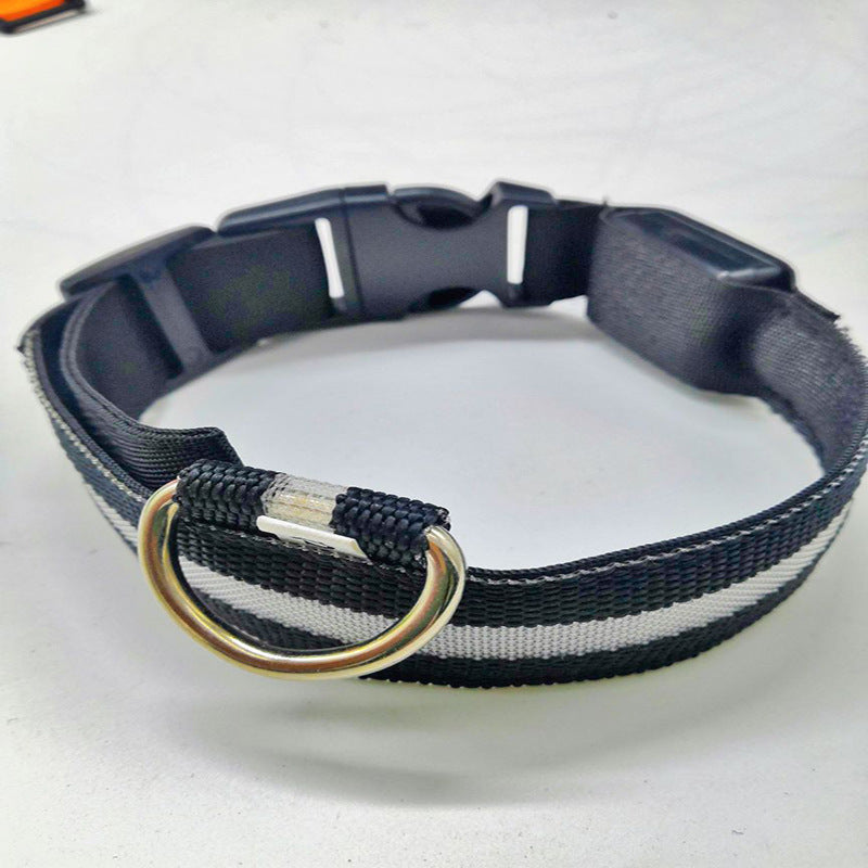 USB Rechargeable LED Luminous Dog Cat Collar