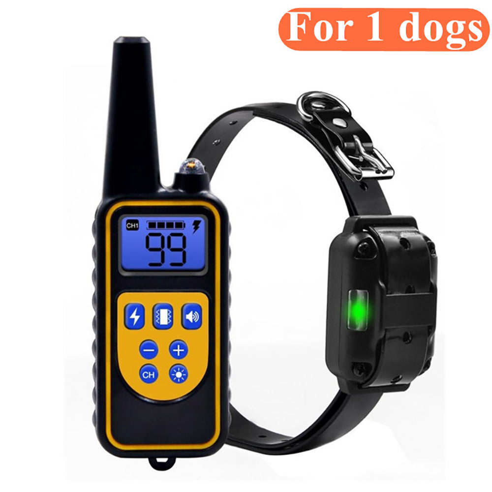 Rechargeable Dog Training Collar Remote Control Anti Barking Device