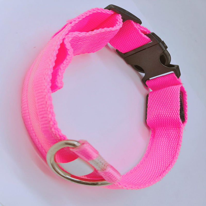 USB Rechargeable LED Luminous Dog Cat Collar