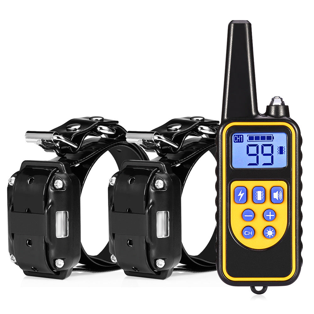 Rechargeable Dog Training Collar Remote Control Anti Barking Device