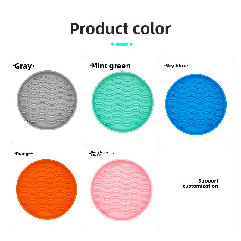 Silicone Slow Feeder Licking Mat for Pets