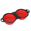 Pet Folding Bowl Dog Rice Bowl Portable One Out