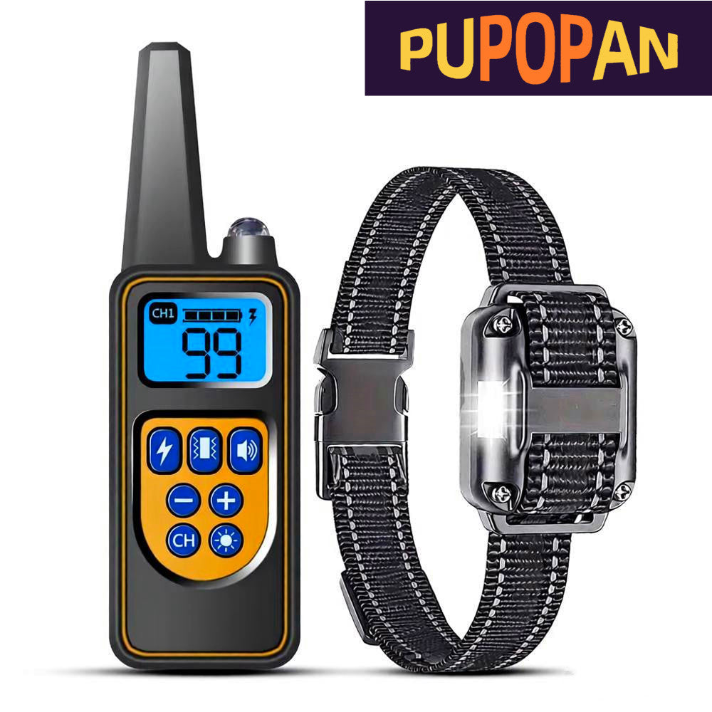 Rechargeable Dog Training Collar Remote Control Anti Barking Device