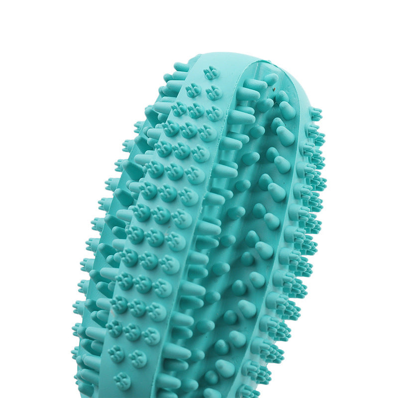 Dog Toothbrush Toy Natural Rubber Toothcleaning