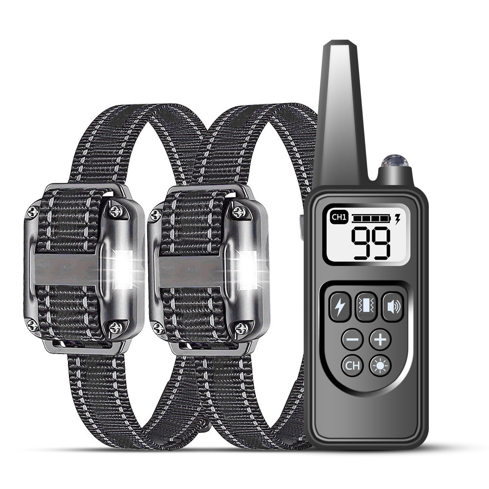Rechargeable Dog Training Collar Remote Control Anti Barking Device