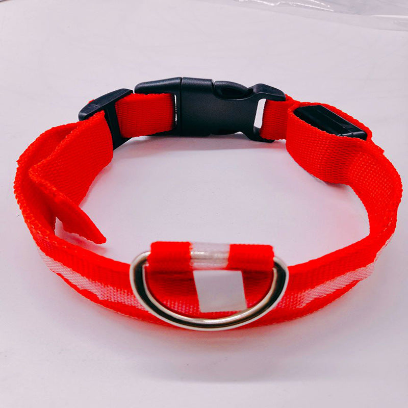 USB Rechargeable LED Luminous Dog Cat Collar