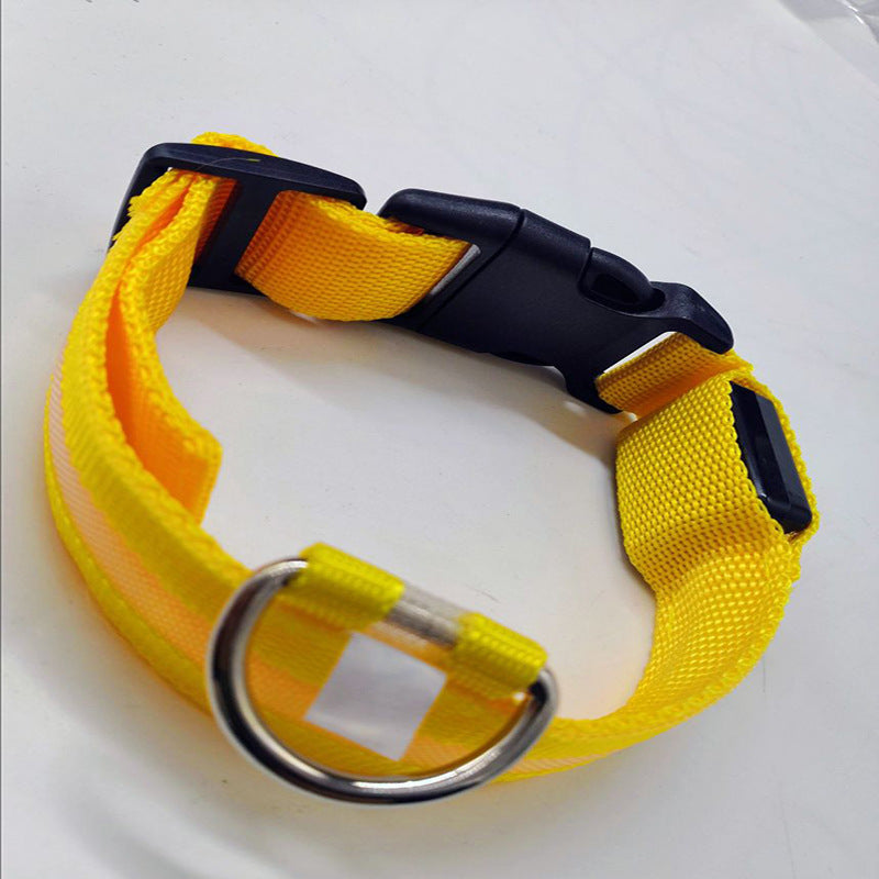 USB Rechargeable LED Luminous Dog Cat Collar