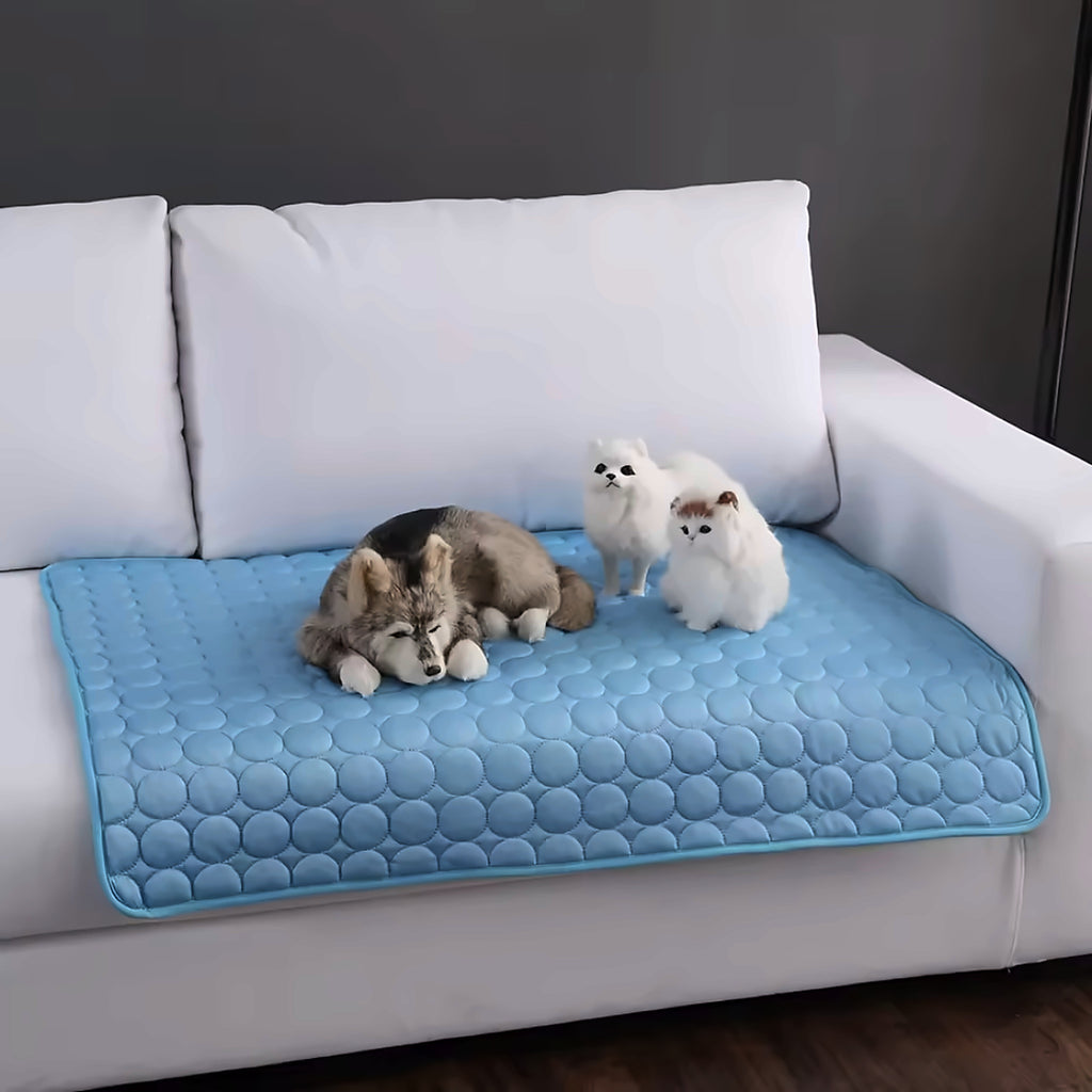 Ice Silk Cooling Mat for Dogs & Cats
