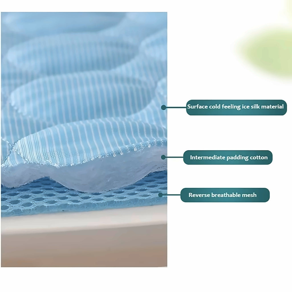 Ice Silk Cooling Mat for Dogs & Cats