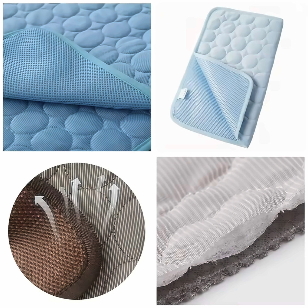 Ice Silk Cooling Mat for Dogs & Cats